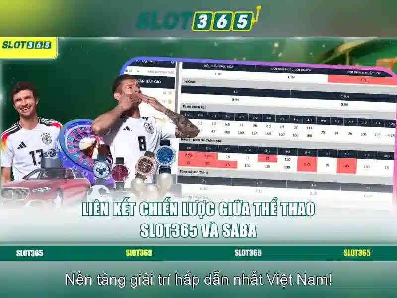 Đa dạng trò chơi slots